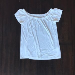 Off the shoulder flowy top